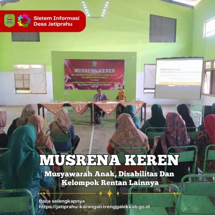 MUSRENA KEREN PERENCANAAN PEMBANGUNAN DESA TAHUN 2026